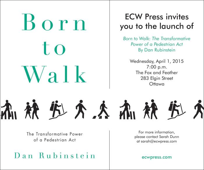 Born to Walk Launch - Ottawa